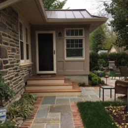 Exterior walkway renovation by MTP Construction in Mt. Laurel, NJ