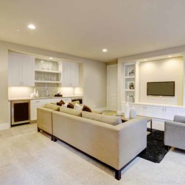 Furnished Living Room Renovations | MTP Construction in Mt. Laurel, NJ